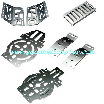 fq777-502 helicopter parts metal frame set 7pcs